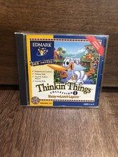 Thinkin Things Collection 1 Edmark CD-ROM Windows Mac Used Tony The Loons Lagoon picture