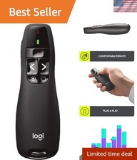 Professional Wireless Presenter R400 with Red Laser Pointer & Battery Indicator picture