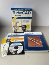 TurboCAD Deluxe Version 11 Windows 2000 / XP 2D 3D CAD - NO ACTIVATION READ picture