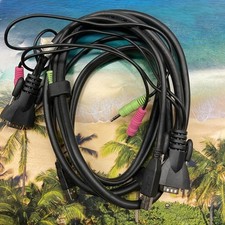 Avocent E119932 6ft USB Dual Head DVI-D Video Cable And Audio picture