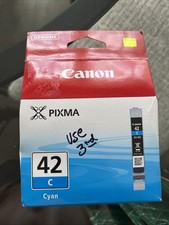 Genuine Canon CLI-42 C Cyan Ink Cartridge - NEW SEALED picture