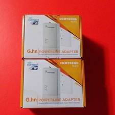 Lot Of 2 Comtrend Ethernet Adaptors - PowerGrid 9172 - BOTH BRAND NEW  picture