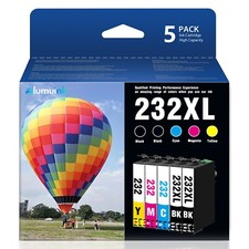 232XL Ink Cartridges Compatible for Epson XP-4205 XP-4200 WF-2930 (5-Pack) picture