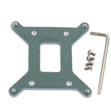 Metal LGA1700 Motherboard Backplate, CPU Radiator Base Heatsink Mounting Backpla picture