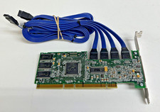 ADAPTEC AAR-2410SA /64MB 4-PORT SATA RAID CONTROLLER CARD w/ 4 Original CABLES   picture