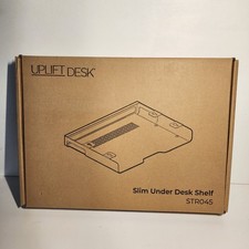 UPLIFT Desk Slim Under Desk Shelf WHITE STR045 picture