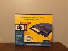 Iomega Zip 250 250MB External Portable Parallel Port Drive-CD Missing-Works picture