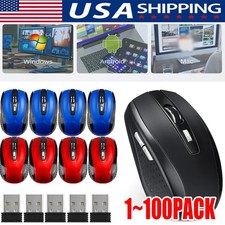 Wireless Optical Mouse Mice 2.4GHz USB Receiver For Laptop PC Computer DPI lot picture