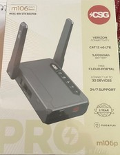VERIZON DUAL SIM LTE ROUTER CONNECTIVITY M106. CAT  12 4G LTE. NIB. picture