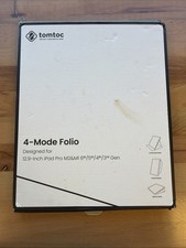 tomtoc Smart Folio Vertical Case for 12.9-inch iPad Pro 12.9-inch, White 3 Layer picture