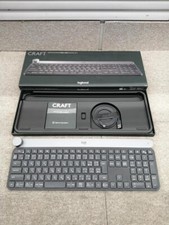 Logicool KX1000S CRAFT Bluetooth Wireless Keyboard Good Condition Used picture