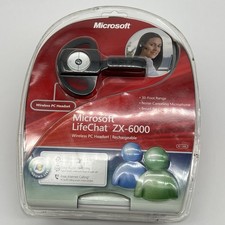 Microsoft LifeChat ZX-6000 Wireless PC Headset Rechargable NEW picture