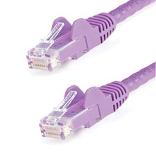 Startech N6PATCH1BL10PK 1FT BLUE 10 PACK CAT6 CABLE SNAGLESS RJ45 UTP PATCH CABL picture