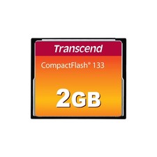 Transcend CF133 CompactFlash Memory Card 2GB, Up to 30MB/s, DSLRs 2 GB, Black picture