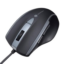 Sanwa Supply Mouse Wired USB Connection Quiet Blue LED 5 Buttons (Equipped with picture