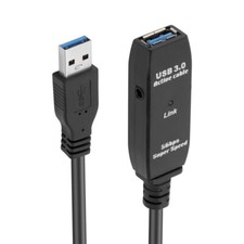 5M Active USB 3.0 Extension Cable Repeater Cord With Amplifier Male to Female picture