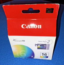 Canon 16 Twin Pack ChromaLife 100 Twin Pack BCI-16 Color Printer Cartridge picture