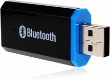 Adaptador Bluetooth USB Receptor de Audio Inalambrico Auxiliar 3.5mm Auto Casa picture