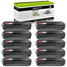 10PK CLT-M504S M504S Magenta Toner Fit For Samsung SL-C1810W SLC1860FW CLP-415NW picture