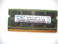 Samsung PC3-8500 2 GB SO-DIMM 1066 MHz PC3-8500 DDR3 Memory (M471B5673FH0-CF8) picture