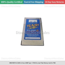 MEM-RSP4-FLC32M=-A Cisco 32MB Type 1, PCMCIA Linear Flash Memory Card for 7500 picture