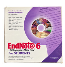 Thomson EndNote 6 Software picture