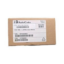 AudioCodes M1K TMX-1 2SPAN Voice Module Green GTPM00052 Model M1K TMX-1 2SPAN picture