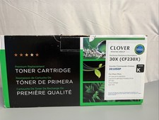 Clover ReMan Ink Toner Printer Cartridge Replacement HP Cf230x (hp 30x) | Black picture
