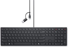 Dell Pro Silent Wired Collaboration Keyboard KB525C Zoom Teams USB-C Black New picture