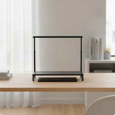 Two-Tier Visual Display Unit Stand Space-Saving Visual Display Unit Stand with picture