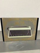 YUNZII QL75 Wireless Typewriter Hot Swap Retro Mechanical Keyboard,Punk Round Ke picture