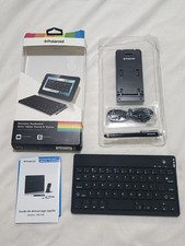 Polaroid Wireless Keyboard w/ Tablet Stand & Stylus Silicone Bluetooth PAC320-16 picture