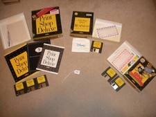 90s WINDOWS THE PRINT SHOP DELUXE BUSINESS COMIC CHARACTERS SOLD AS-IS. picture