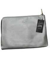 Scout Zip File Tech Case NWT Silver/Gold picture