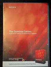 Sony The Seminar Series Sound Forge Professional Training Software CD picture