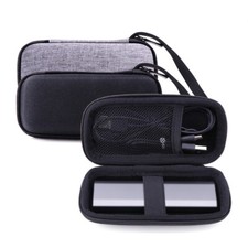Mobile Hard Disk Data Cable Storage Bag Protective EVA Hard Carry Case Portable picture
