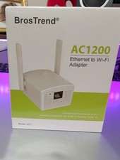 New In-box sealed BrosTrend AC1200 Ethernet to WiFi Adapter picture