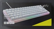 Xtryfy K5 RGB LED Compact 65% Mechanical Wired Gaming Keyboard White Brand New picture