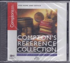 Compton's Reference Collection (1996) Computer Software on NEW CD - $1.00 SHIP picture
