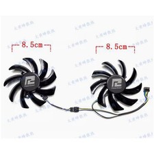 New For PowerColor RX5500XT 5600XT 5700 Graphics Card Fan T129215BU/FDC10H12D9-C picture