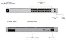 Ubiquiti USW-PRO-24 UniFi Switch PRO 24-Port Layer 3 Managed Switch - Non POE picture