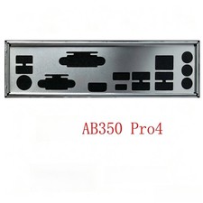 OEM I/O IO shield Backplate For ASRock AB350 Pro4 Motherboard Rear Baffle picture