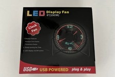 LED Display Fan USB Powered 6”(15 cm) picture