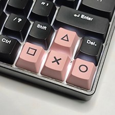 4 Pcs Backlit Keycap Set OEM R1 Arrow Keycaps for Cherry MX Mechanical Keyboard picture
