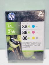 HP 88XL Original Ink Cartridge, Cyan/Magenta/Yellow 3-pack, ** picture