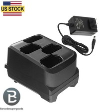 4-Slot Battery Charger Cradle for Zebra MC32N0 MC3300 Scanner SAC-MC33-4SCHG-01 picture