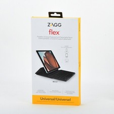 ZAGG Flex Portable Bluetooth Keyboard Stand For iPhone iPad Mac Tablet Smart TV picture