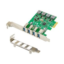 X-MEDIA XM-PEX-U304S | 4-Port USB 3.0 Self-Powered PCI Express PCIe Adapter Card picture