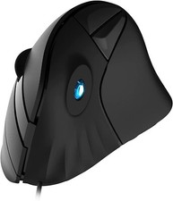 DAREU Vertical Ergonomic 89g Lightweight Optical Mouse, USB Wired RGB Gaming Mou picture