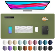 Aothia Desk Protector Mat, Mouse Pad ONLY, Non-Slip 23.6 x 13.7, Olive Green picture